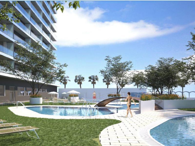 오로페사델마르 Apartamento A Estrenar En Miramar-Marina Dor-1Era Linea De Playa 아파트 외부 사진